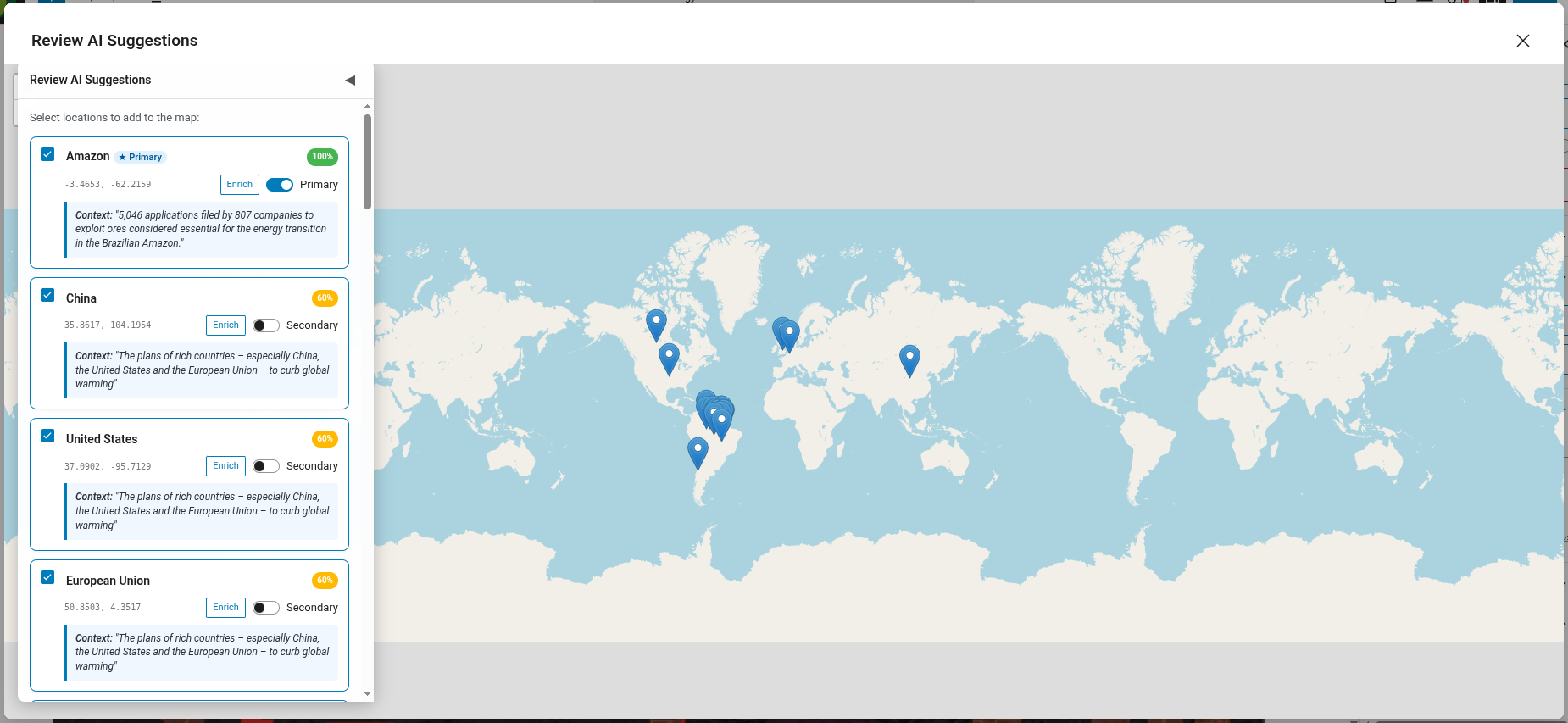 AI Georeferencing